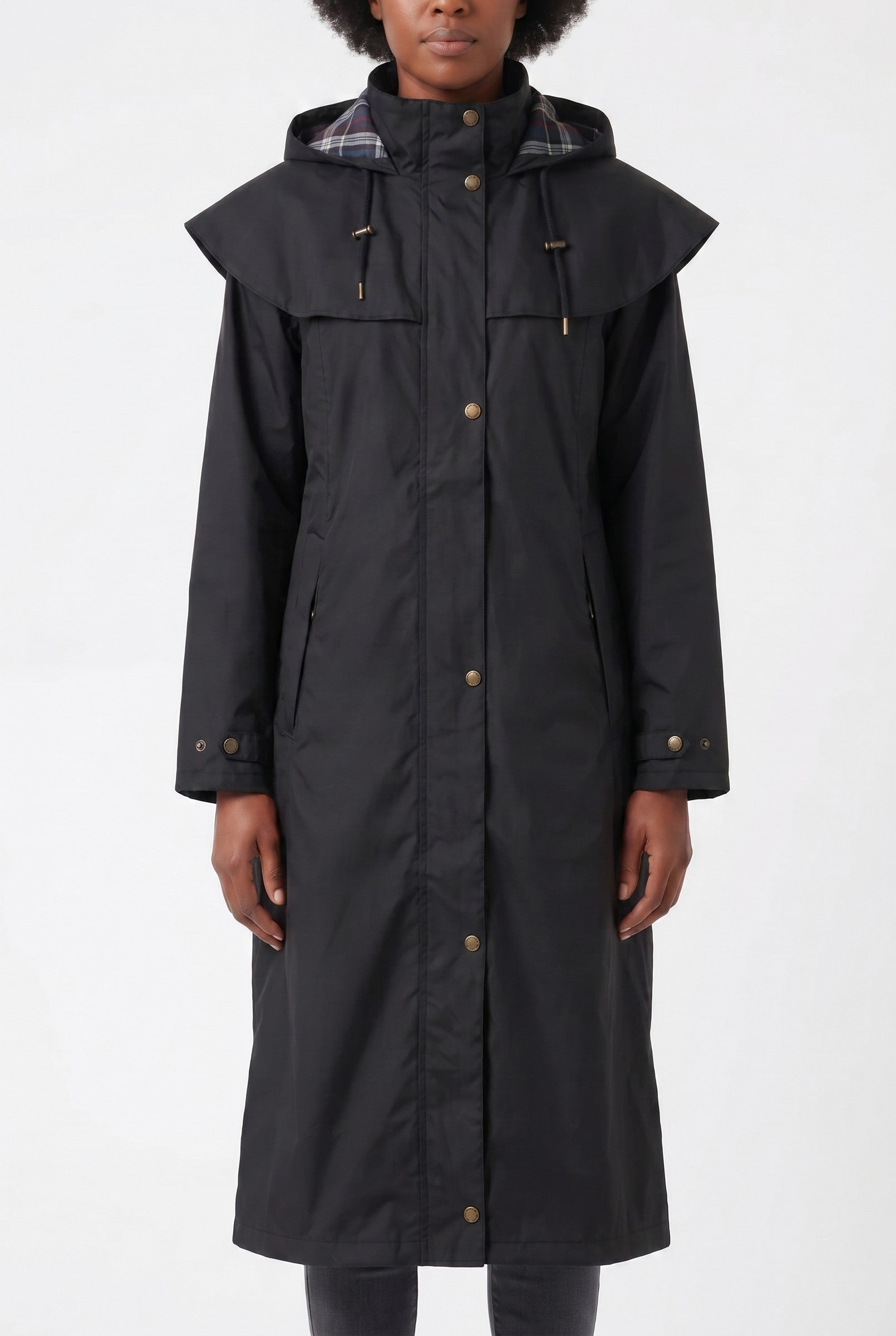 Women's Effortless Long Waterproof Raincoat | Wren & Co.