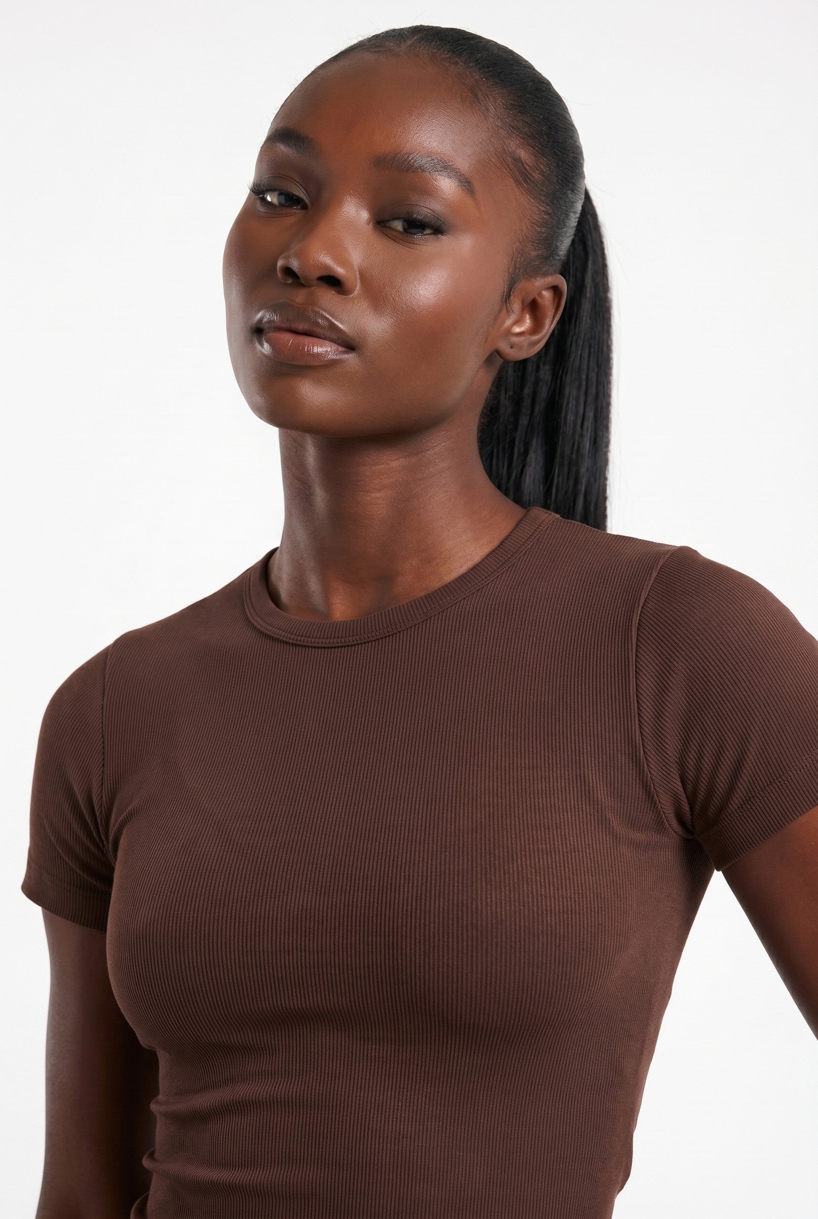 Women's Breezy Sculpt Fitted T-Shirt | Wren & Co.