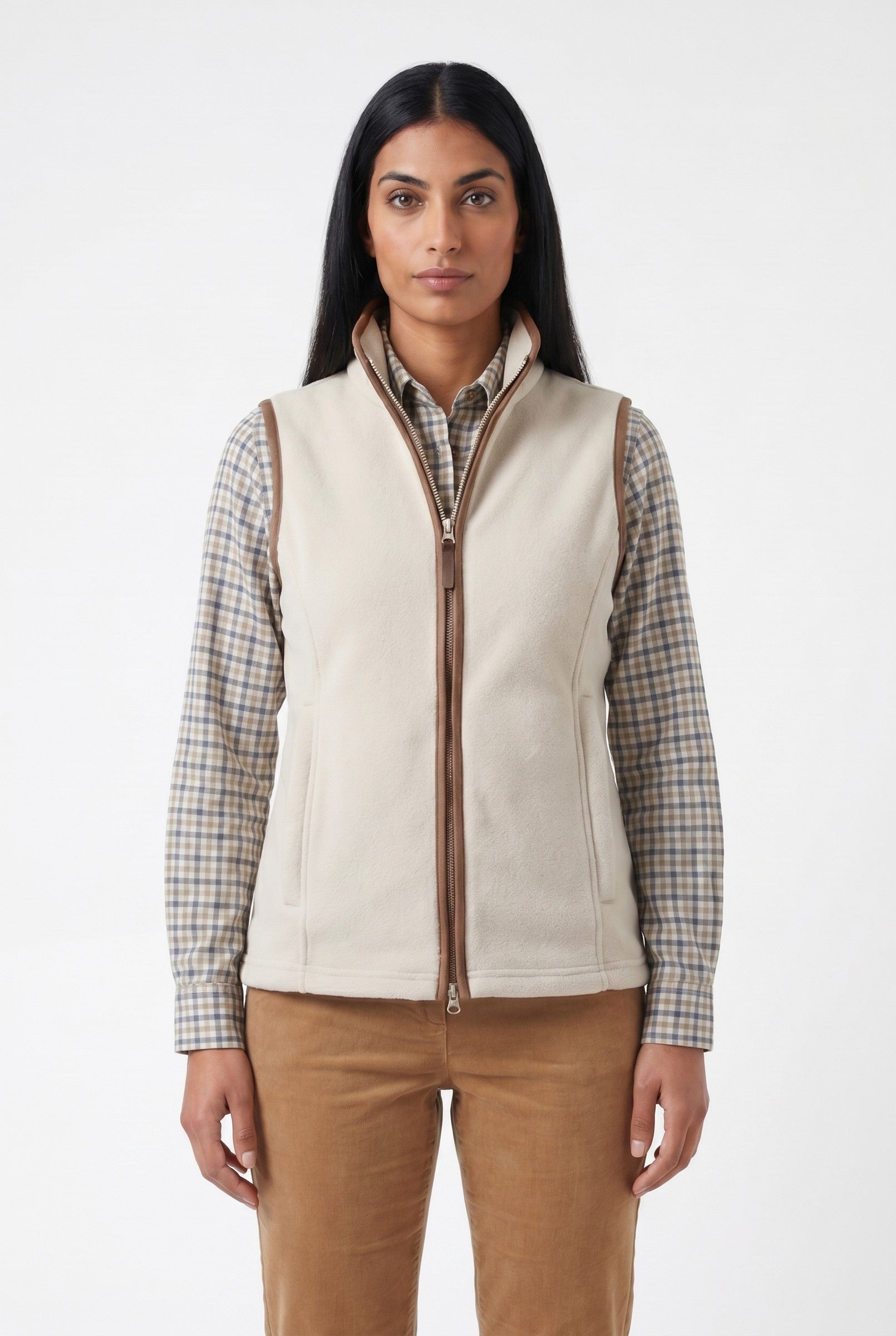 Women's Effortless Heritage Fleece Gilet | Wren & Co.