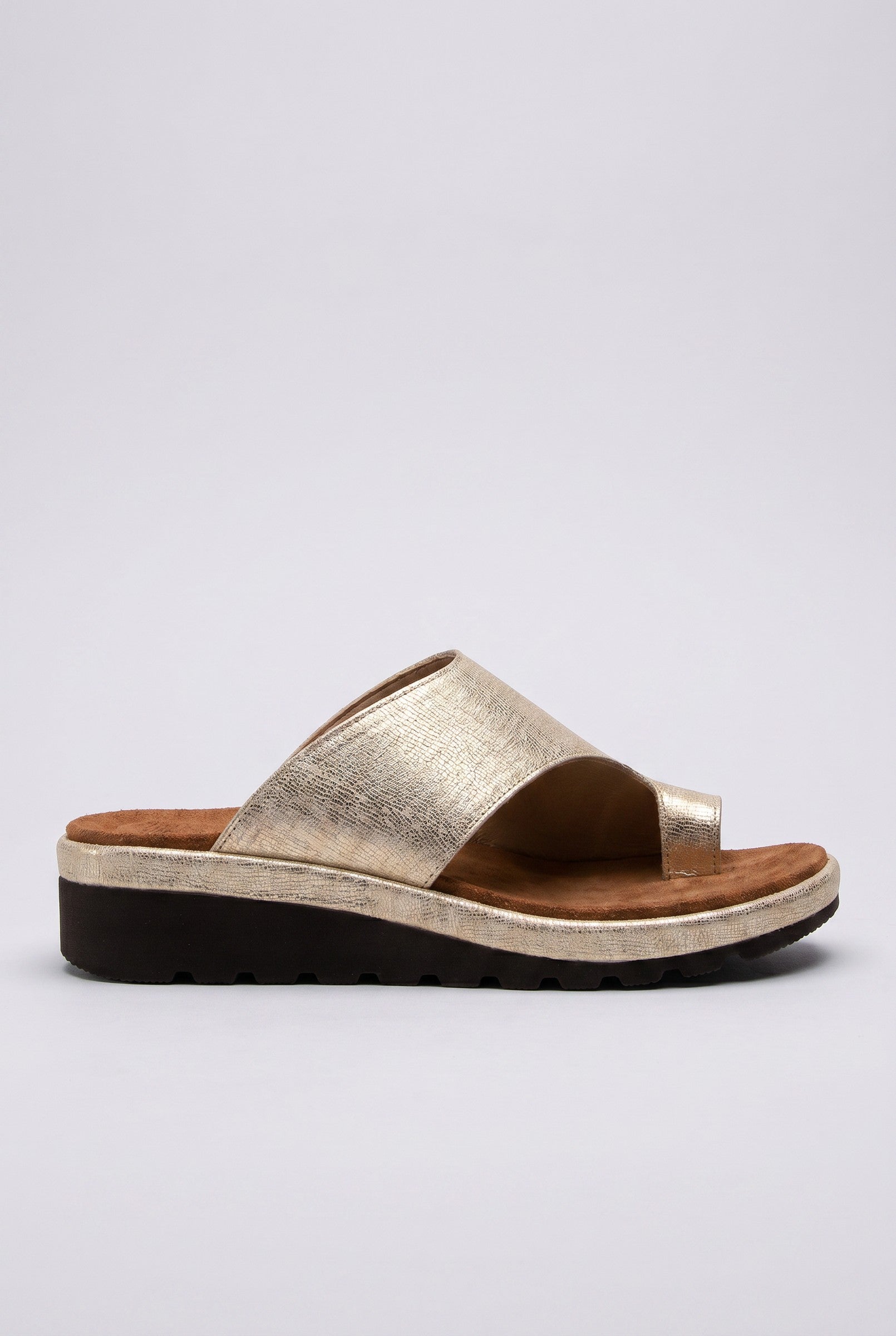 Women's Woven Leather Footbed Sandals | Wren & Co.