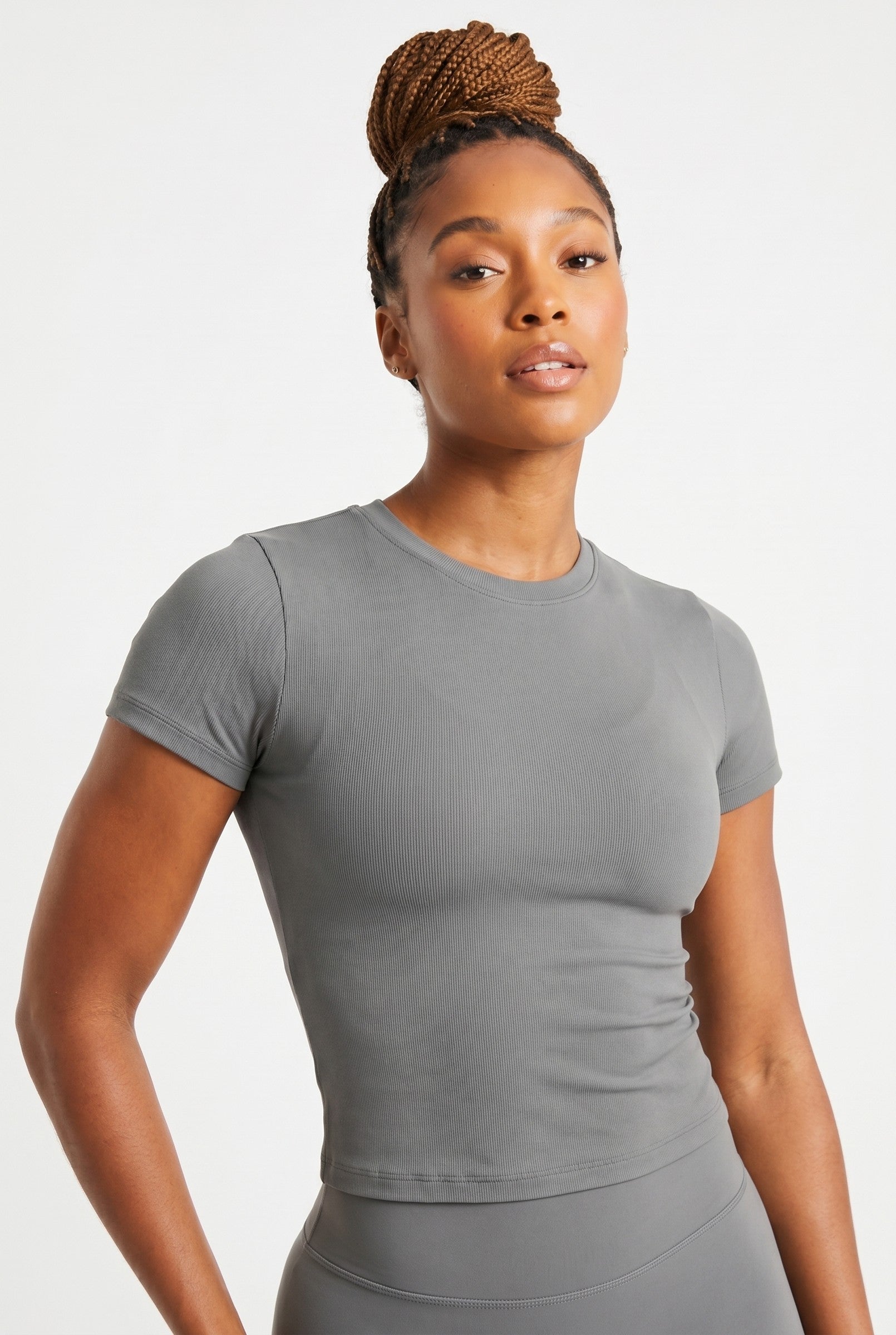 Women's Breezy Sculpt Fitted T-Shirt | Wren & Co.