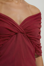 Women's V-Neck Linen Maxi Dress | Wren & Co.