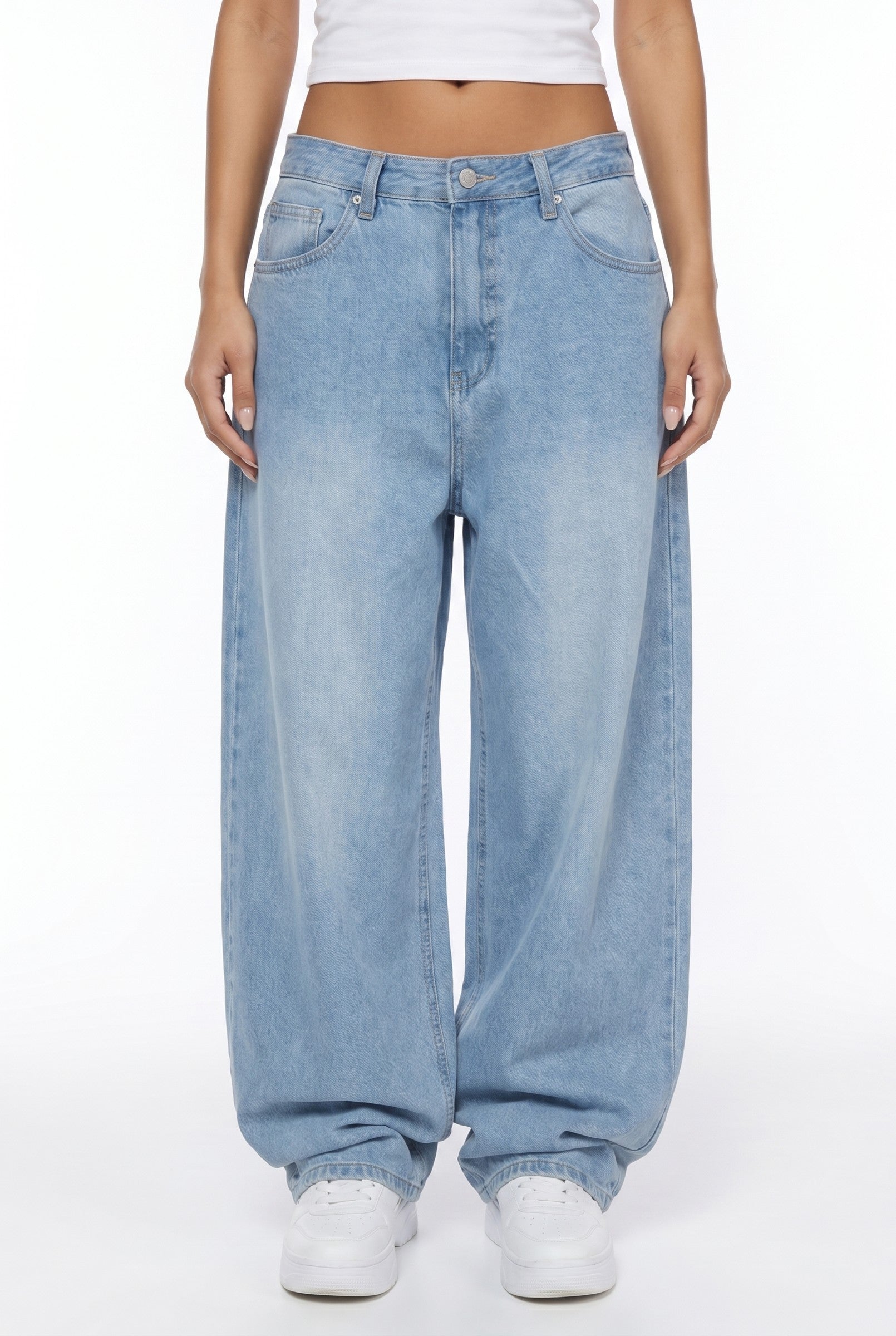 Women's Classic Wide Leg Jeans | Wren & Co.