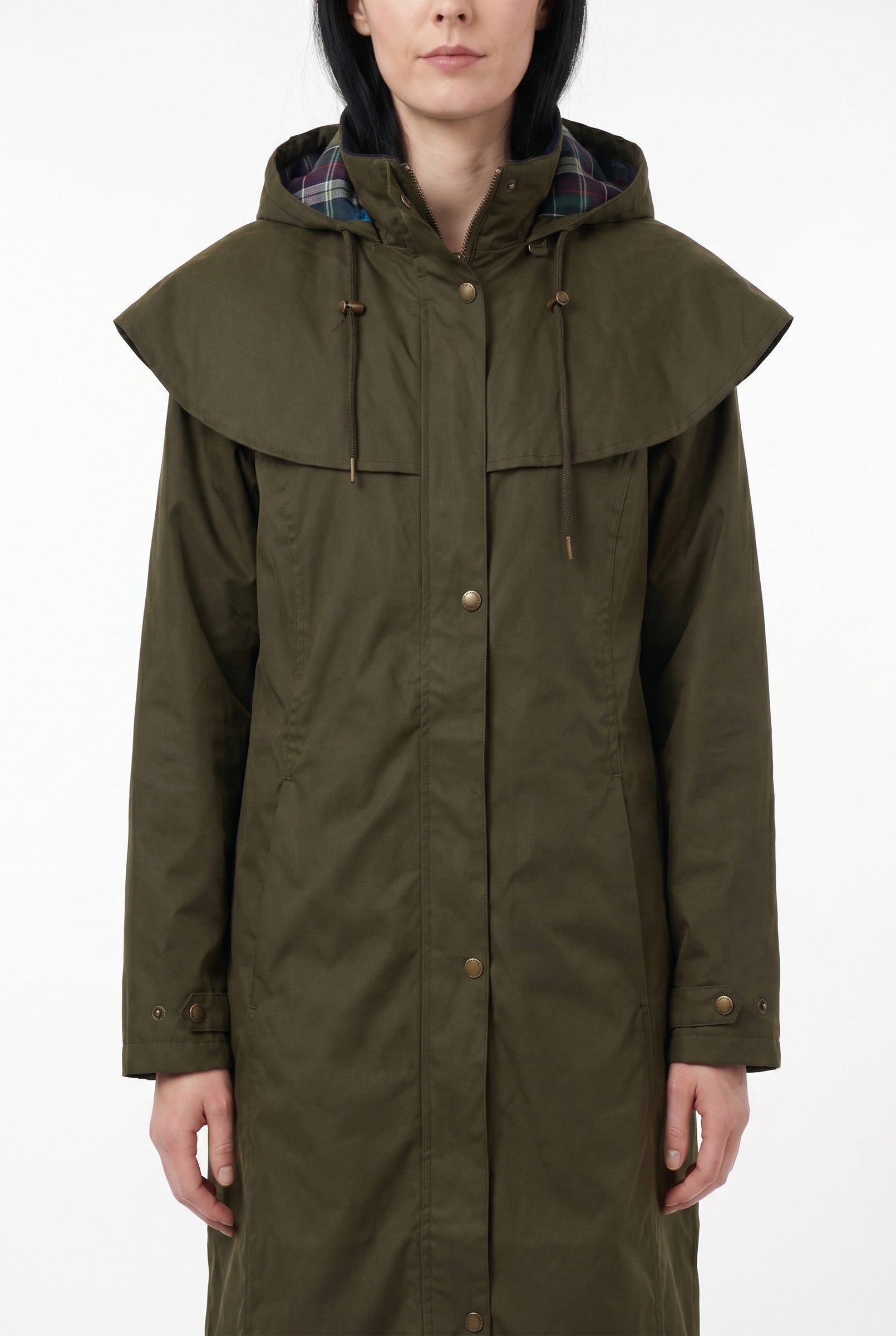 Women's Effortless Long Waterproof Raincoat | Wren & Co.