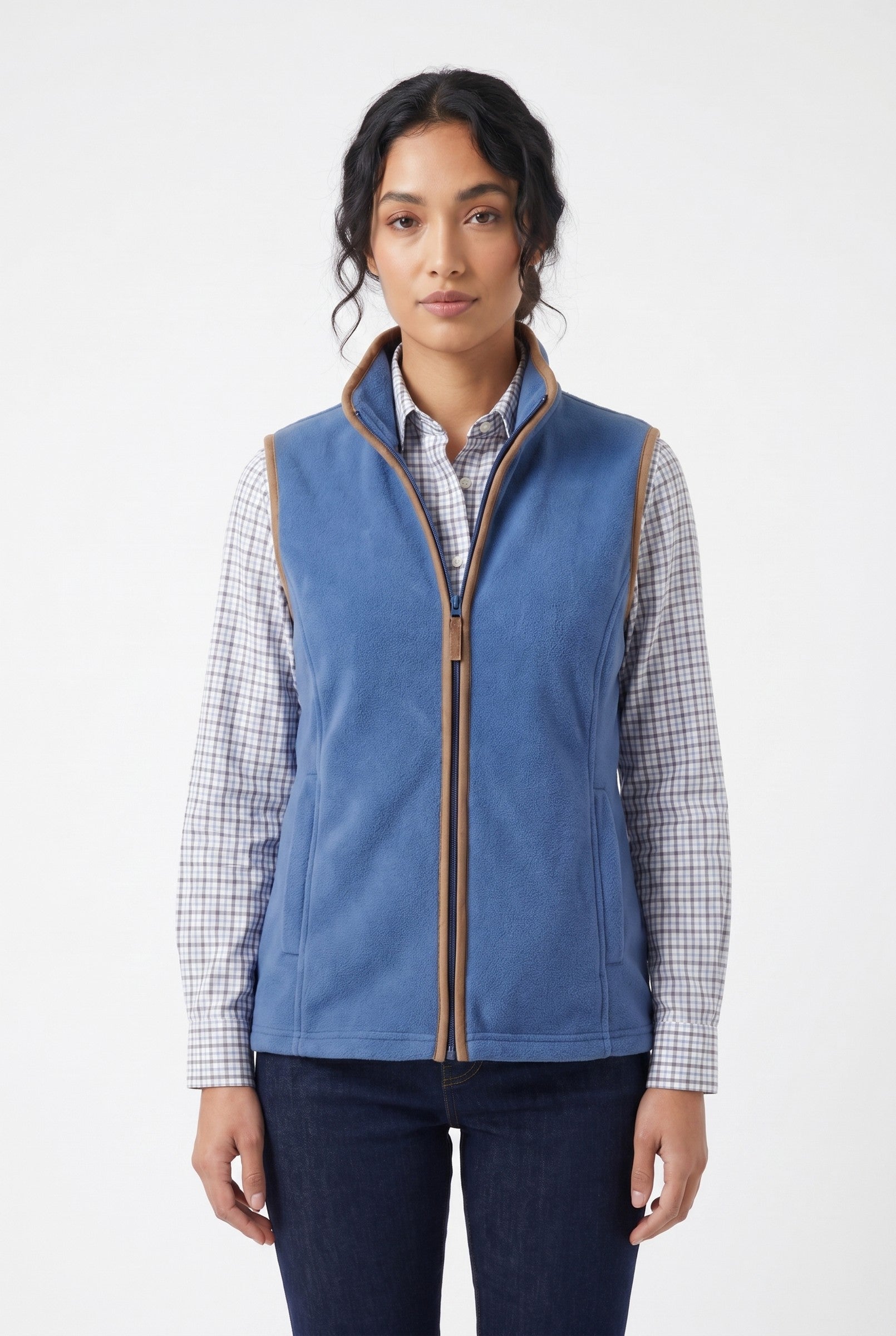Women's Effortless Heritage Fleece Gilet | Wren & Co.
