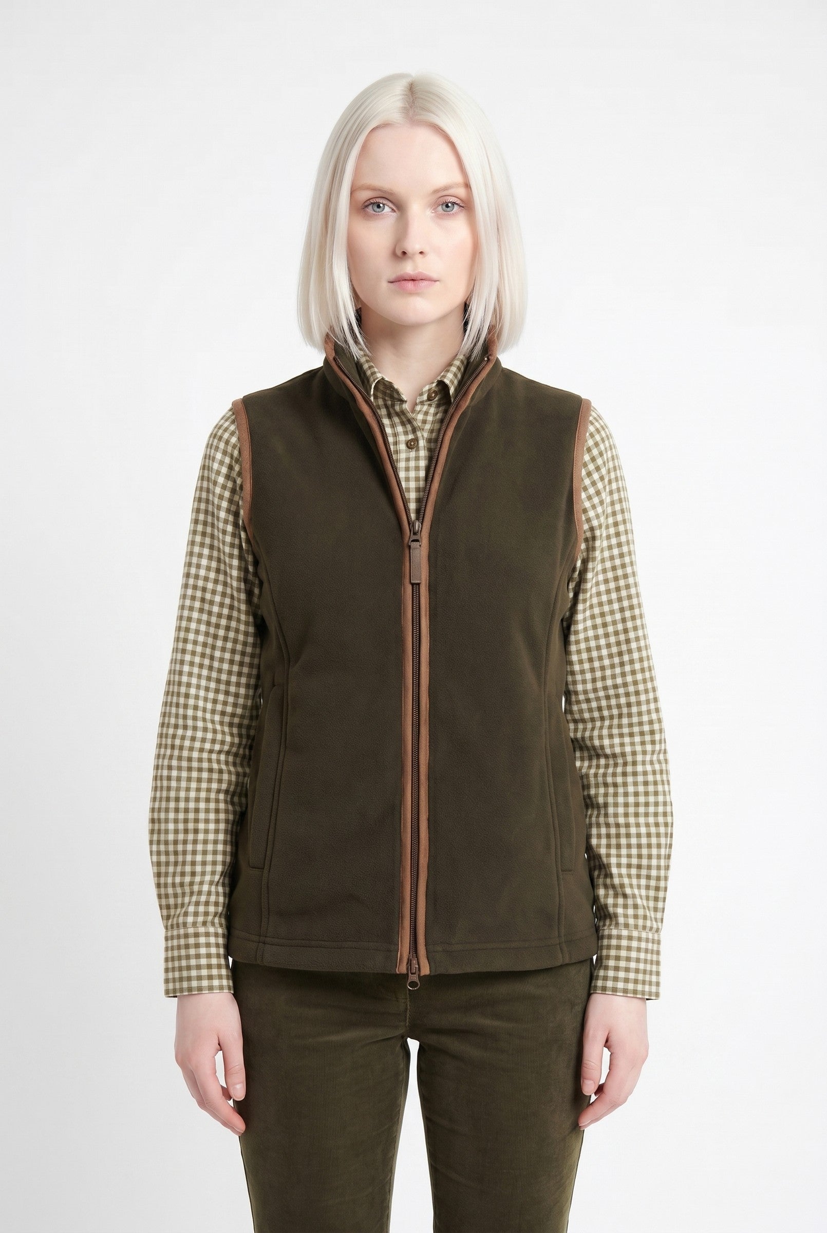 Women's Effortless Heritage Fleece Gilet | Wren & Co.