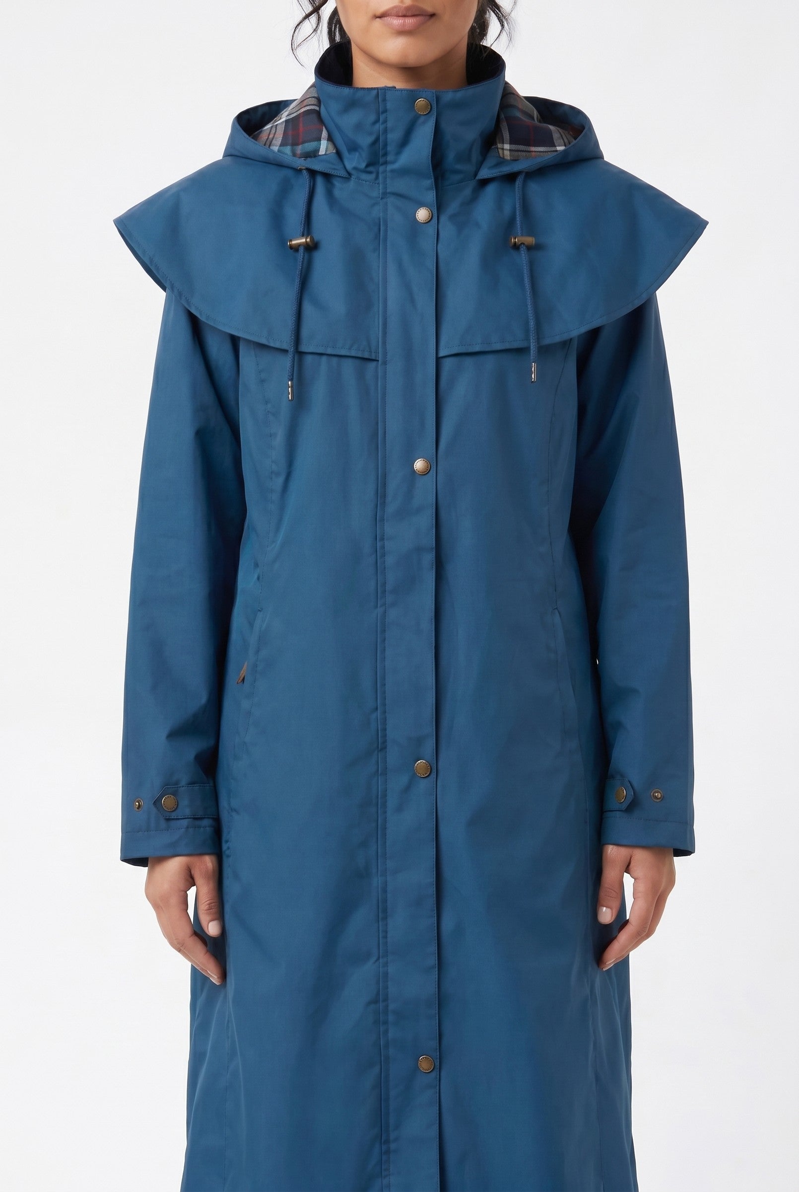 Women's Effortless Long Waterproof Raincoat | Wren & Co.