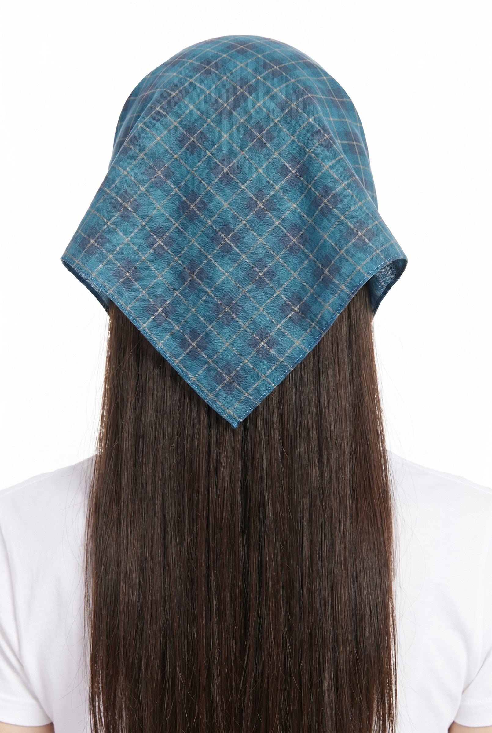 Women's Soft Plaid Square Scarf | Wren & Co.