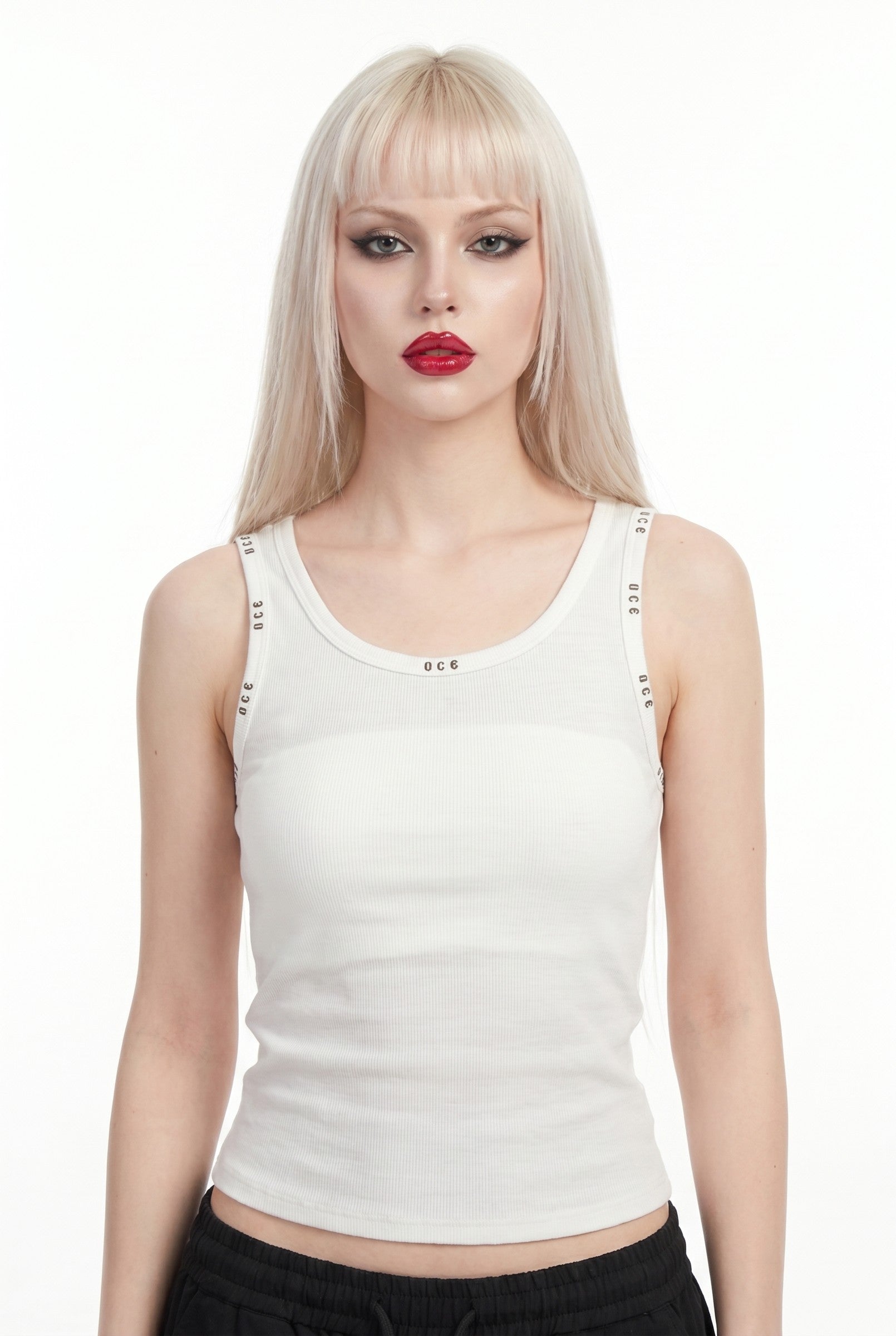 Women's Soft Stud Detail Ribbed Tank | Wren & Co.