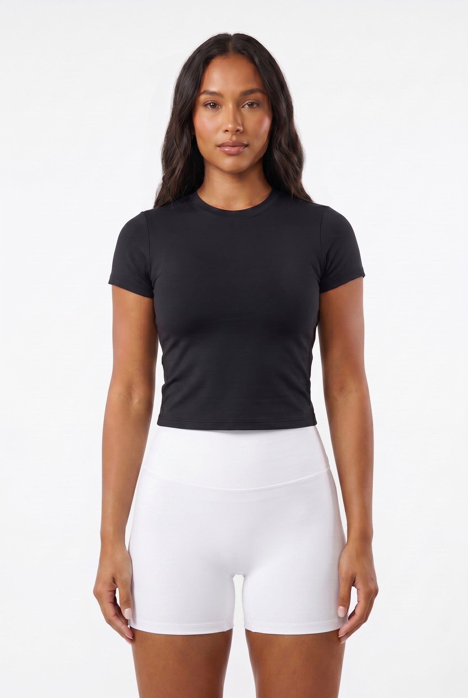 Women's Relaxed Sculpt Seamless Gym Shorts | Wren & Co.